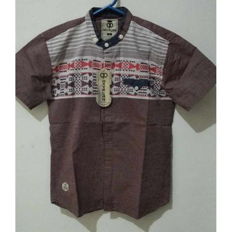 Kemeja / Koko Anak Cowok Oxyplan free hoodie