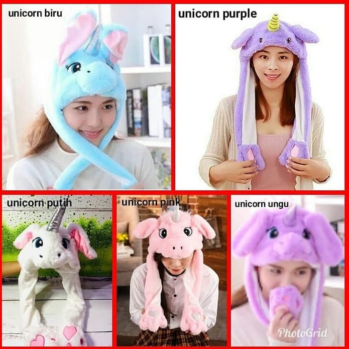 [Bayar ditempat / COD] {READY STOCK} NAYEON TOPI KELINCI BUNNY RABBIT HAT DANCE KOREA KUPING GERAK