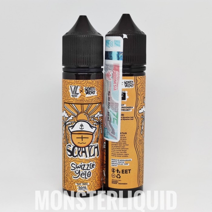 SCRATCH SWIZZLE YELO BY VL PROJECT 3MG 60ML