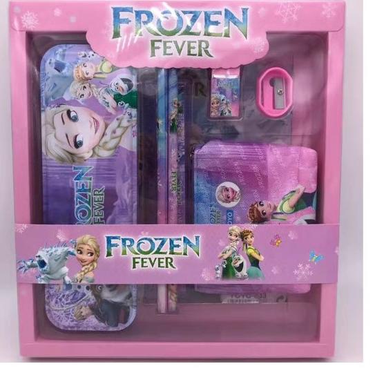 

KJ !! STUDY SET STATIONERY PENSIL SET PAKET ALAT TULIS SEKOLAH KRKTER FROZEN/UNICORN/SPIDERMAN 8033A PPYDK4138