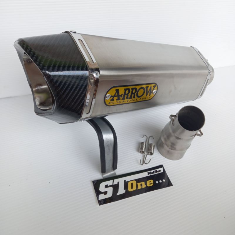 Knalpot racing Arrow Slip On ninja250 Ninja250fi Ninja250 2018 R25 mt25