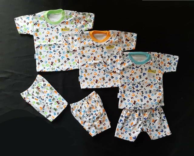 SNI Baju Bayi Newborn Salur , Baju Bayi Tangan Panjang dan Pendek , Perlengkapan Bayi Baru Lahir