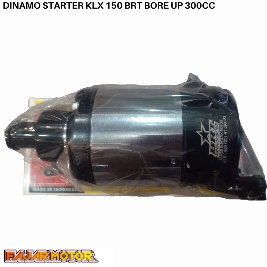 DINAMO STARTER KAWASAKI KLX HONDA CRF150 BRT BORE UP 300CC