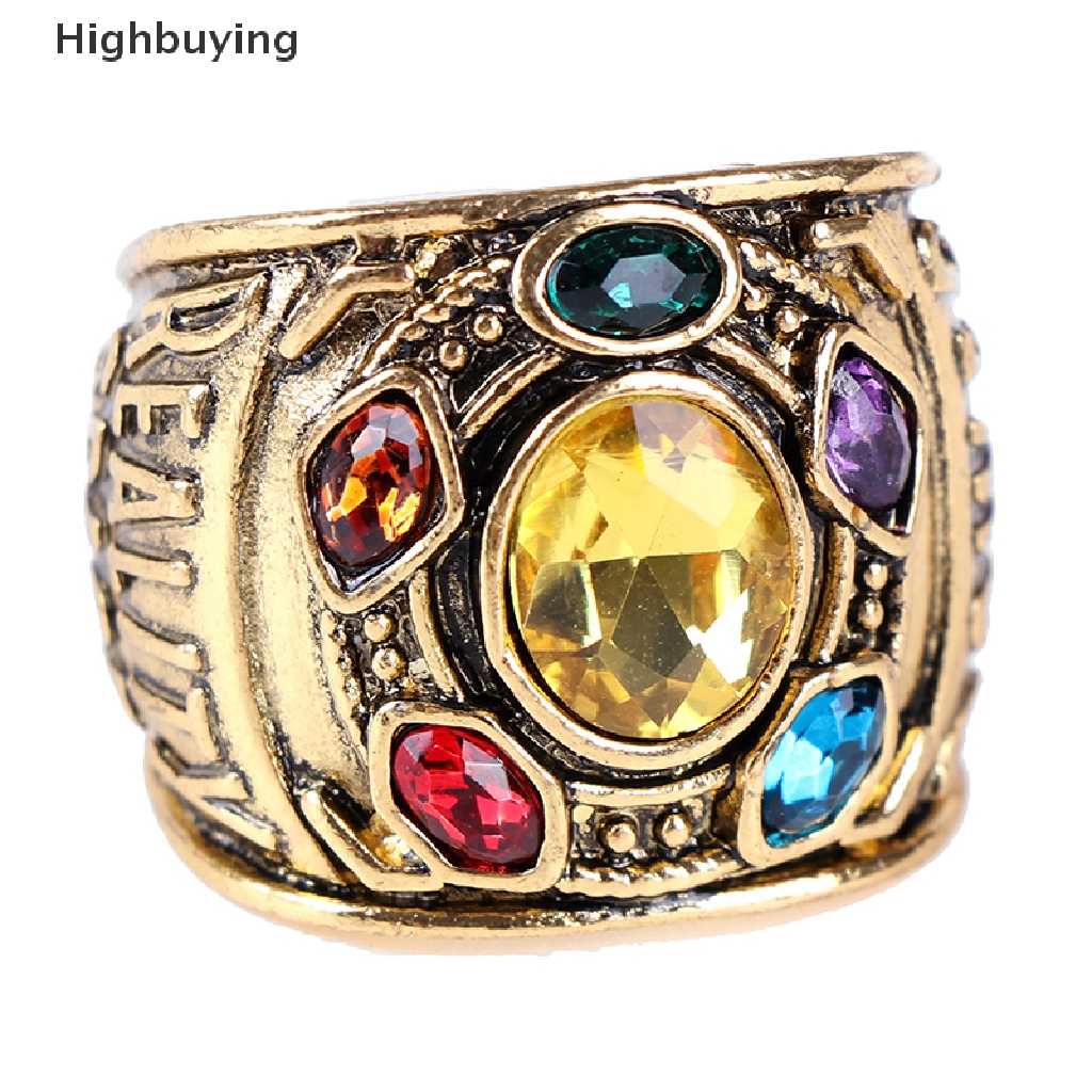 Hbid Cincin Desain THANOS Infinity Gauntlet POWER Untuk Pria