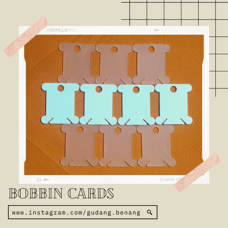 Bobbin Card Plastik