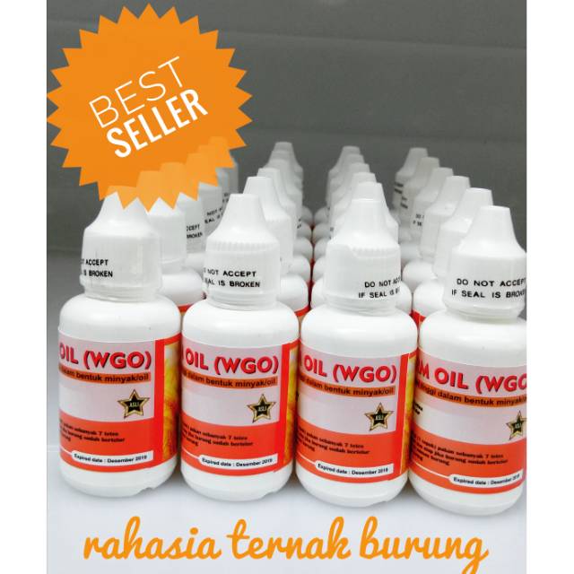 Wgo Wheat Germ Oil A K A Minyak Gandum Bagus Buat Ternak Burung Dan Harian Shopee Indonesia