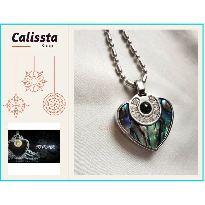 READY WMP Shell/ kalung Love Australian Shell