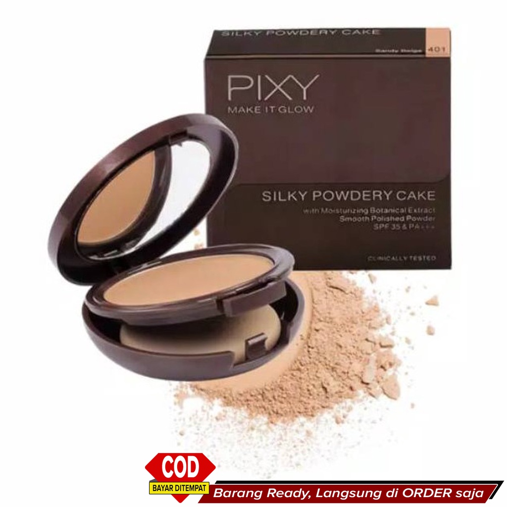 Best Seller Bedak Wajah GLOWING Pemutih Pencerah Penghalus Pelembut Sebagai Penutup Penyamar Flek Hi