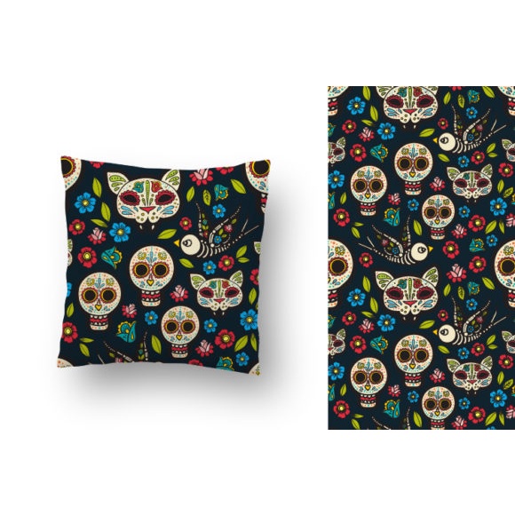 Dia De Los Muertos Clipart Collection - Vector Designs