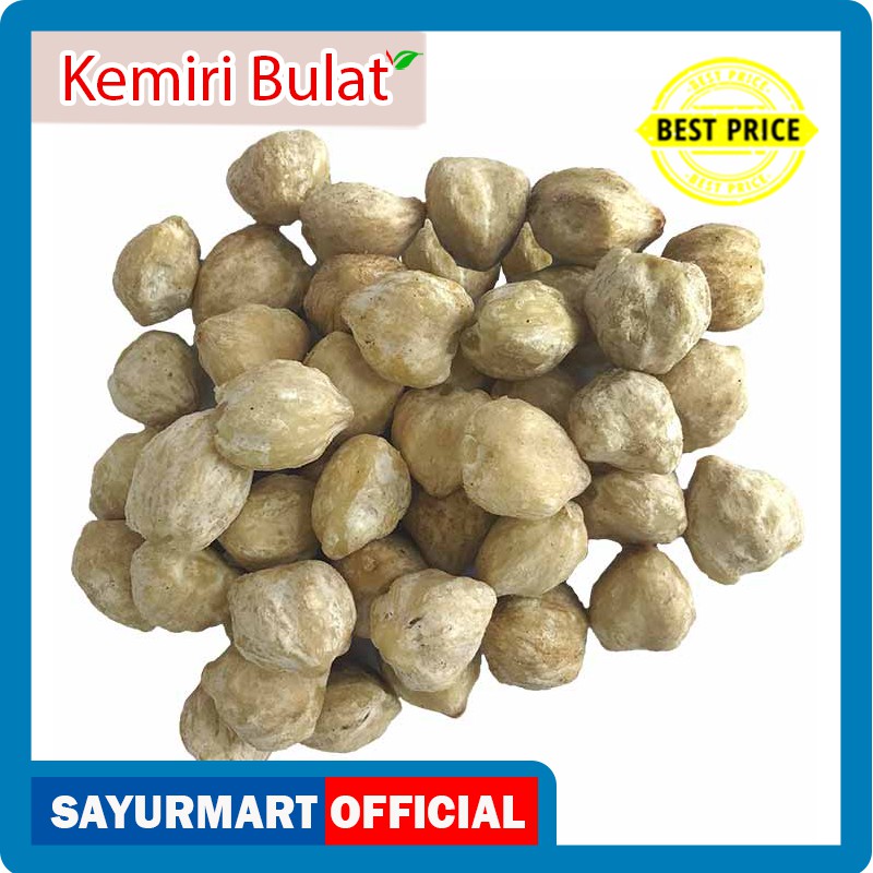 

Kemiri Bulat Utuh 100 gram