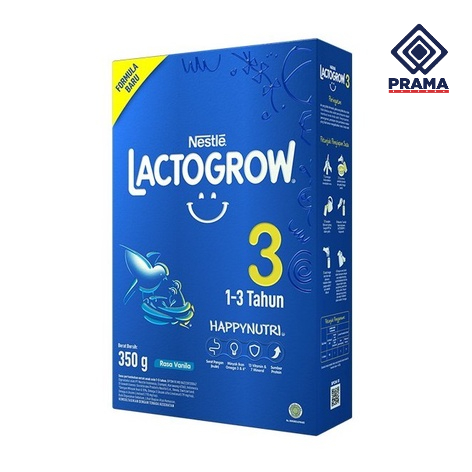LACTOGROW 3 PLAIN (1-3 TAHUN) 350GR