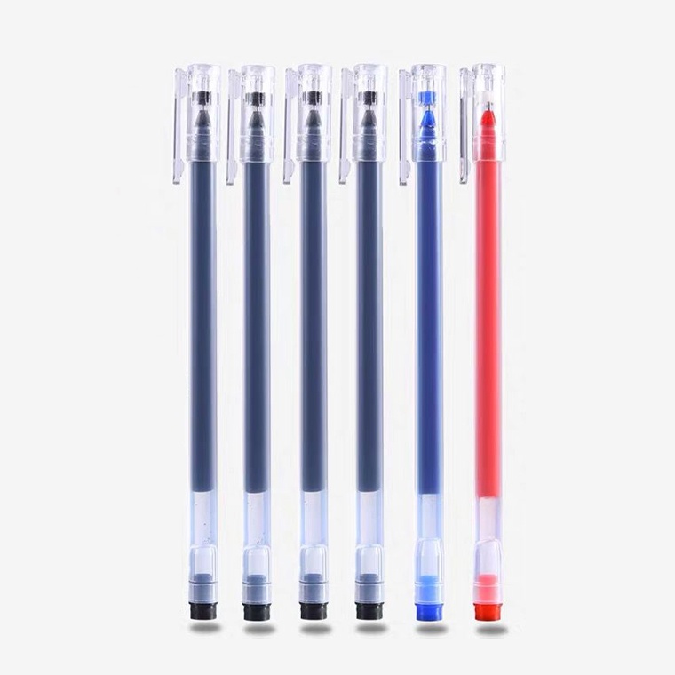 [THE UNIVERSE] Pulpen Gel Polos 0.5mm Pena Cair Murah Gel Pen - ST016