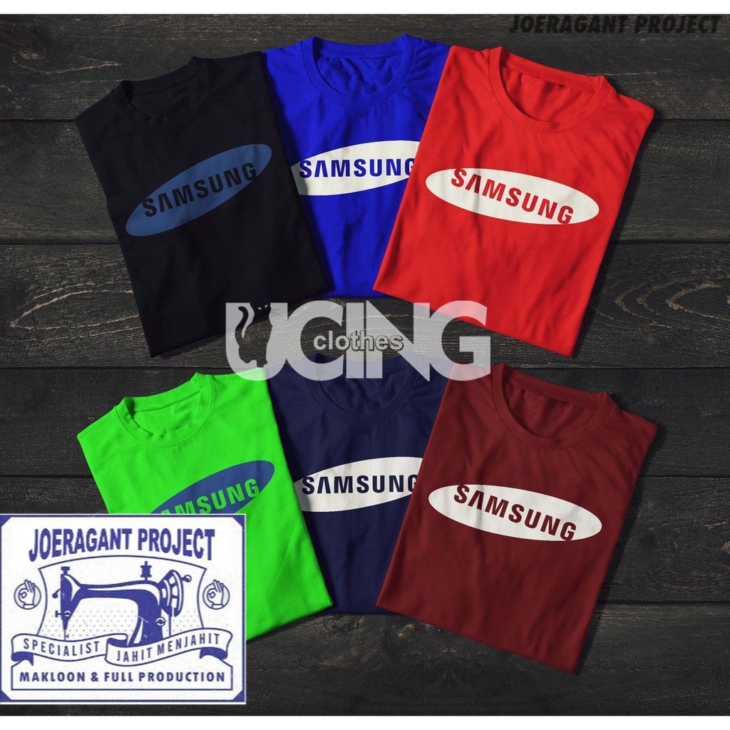 Kaos Baju Samsung Logo Kaos Perusahaan 2 -JP