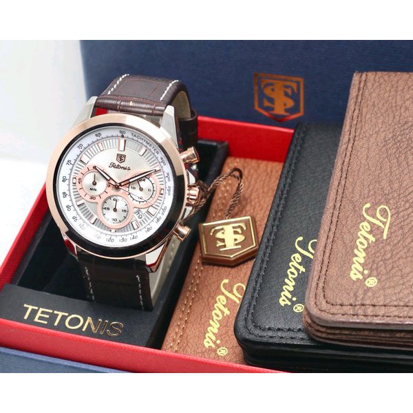 best produk Jam Tangan Pria TETONIS Original Mesin Japan