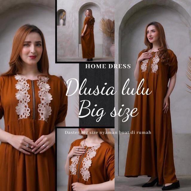 ✅🆕DLUSIA LULU BIG SIZE daster arab terbaru