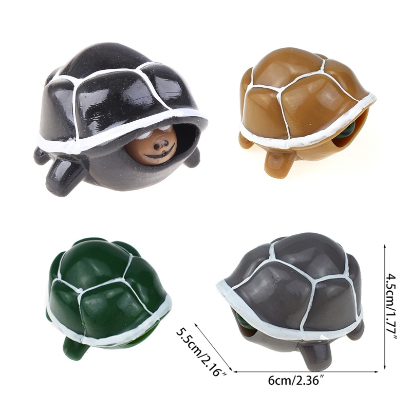 Mary Mainan Model Kura-Kura Kecil Lucu Mainan Penghilang Stress Hadiah Untuk Anak Laki-Laki Dan Perempuan