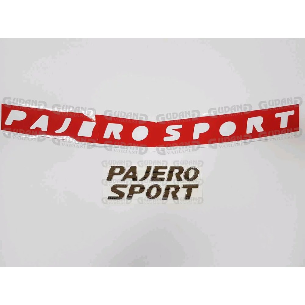 Emblem Kap Mesin Pajero Sport