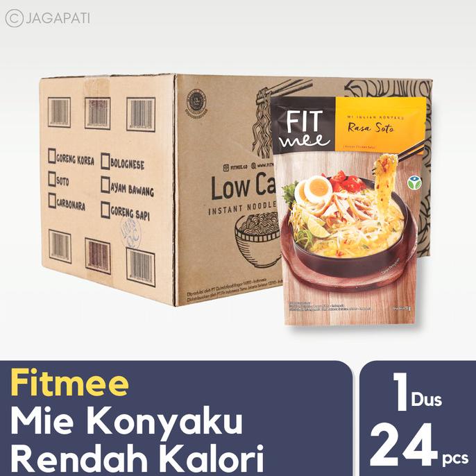 

Fitmee Soto Box Isi 24 Pcs - Mie Rendah Kalori