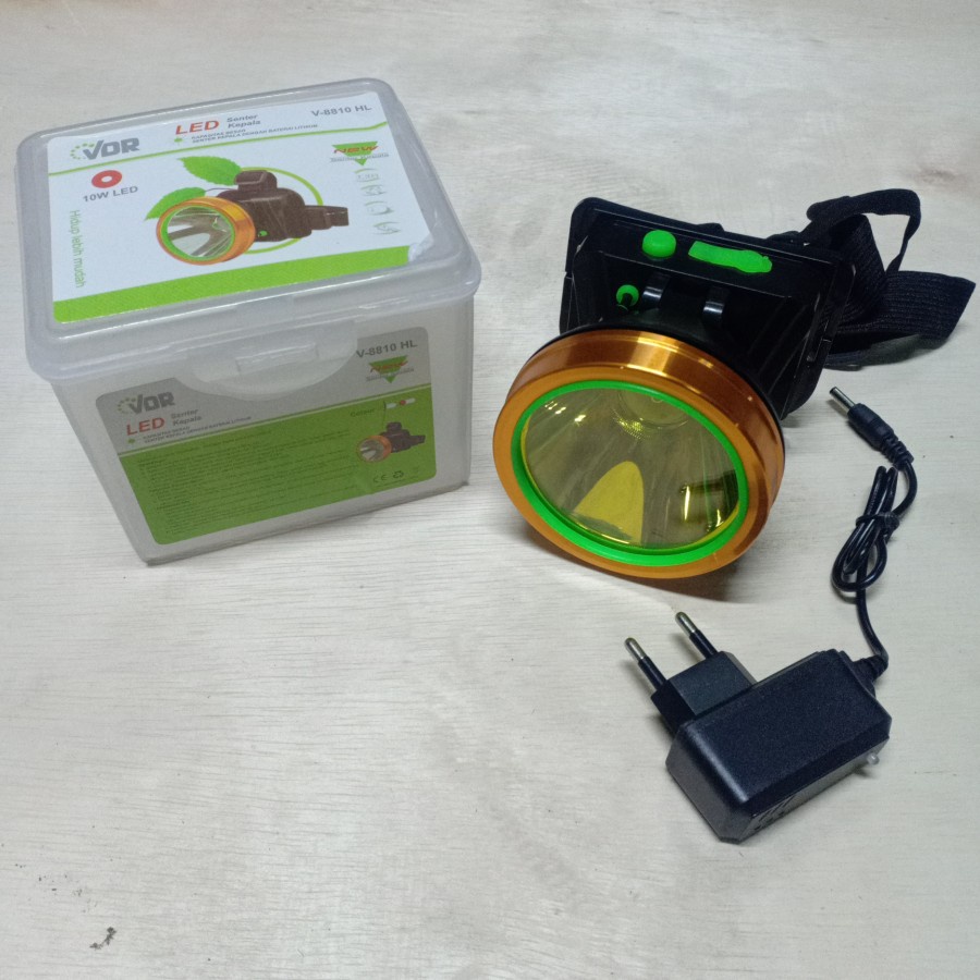 VDR V-8810 HL senter kepala LED 10W