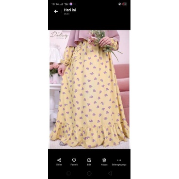 Ditsy reject Daisy butter L