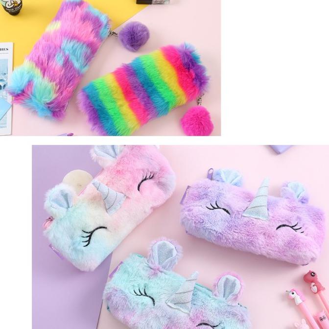

BISA COD Tempat pen Bulu Fur Unicorn ATK04 Pom ATK05 kotak pensil case/TEMPAT PENSIL AESTHETIC/TEMPAT PENSIL ANAK PEREMPUAN/TEMPAT PENSIL LUCU/TEMPAT PENSIL 3D/TEMPAT PENSIL TRANSPARAN/TEMPAT PENSIL LUCU/TEMPAT PENSIL KOREA/TEMPAT PENSIL KAIN/TEMPAT