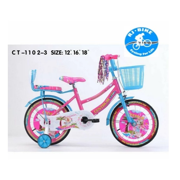 Sepeda Anak Perempuan Mini 12  18 Inch Centrum CT 1102