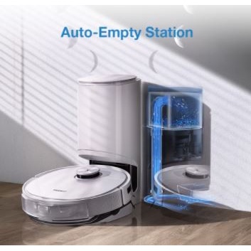 COMBO ECOVACS DEEBOT OZMO T9 PLUS AUTO EMPTY STATION ROBOT VACUUM