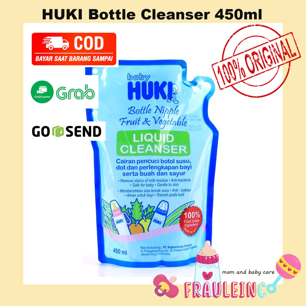 Jual Frauleinco Baby Huki Liquid Cleanser Refill Ml Cairan