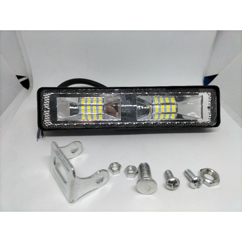 lampu LED bar 15 cm motor/ mobil 48 watt 12 volt - 24 volt