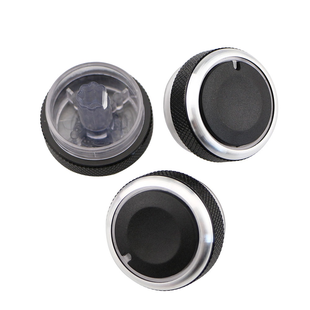 3pcs / set Tombol Knob AC Mobil Untuk Ford Focus 2 3 MK2 MK3 ST RS Ford Mondeo