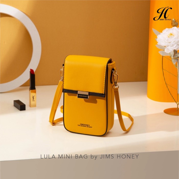 Tas Slempang Wanita JIMS HONEY LULA MINI BAG Yellow N9A7 Style New product Termurah Promo Fashion Ta