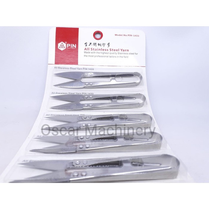 Gunting PIN 1433 Gunting Potong Benang / Cekris Cutter Stainless