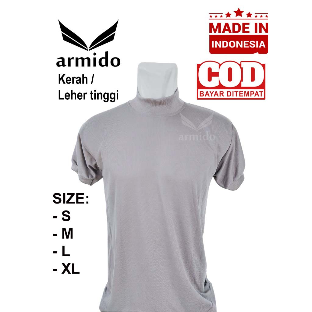 KAOS SECURITY KAOS SATPAM TERBARU KERAH TINGGI KERAH PANJANG