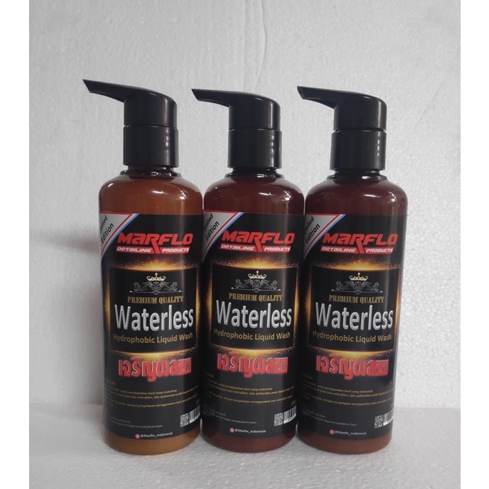 MARFLO WATERLESS WASH MENCUCI TANPA MENGGUNAKAN AIR