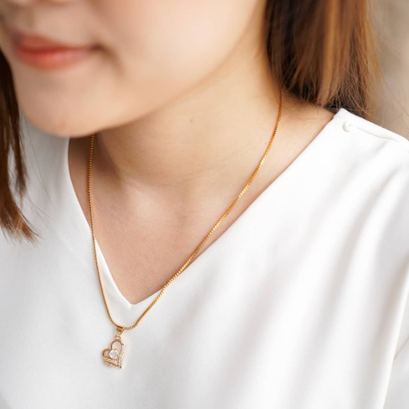 Love Necklace / Kalung Love - Silver Sterling925