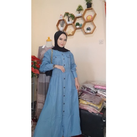 gamis jeans ZR