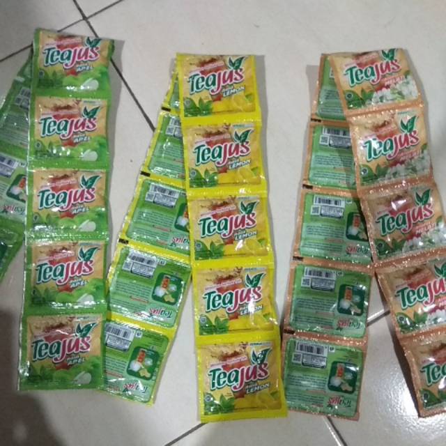 

Minuman Serbuk TEA JUS 1 renteng