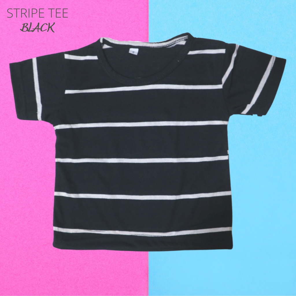 BabynKids - Kaos Anak / Kaos Anak Unisex / Kaos Salur Anak / Kaos Anak Laki Laki / Kaos Anak Perempuan