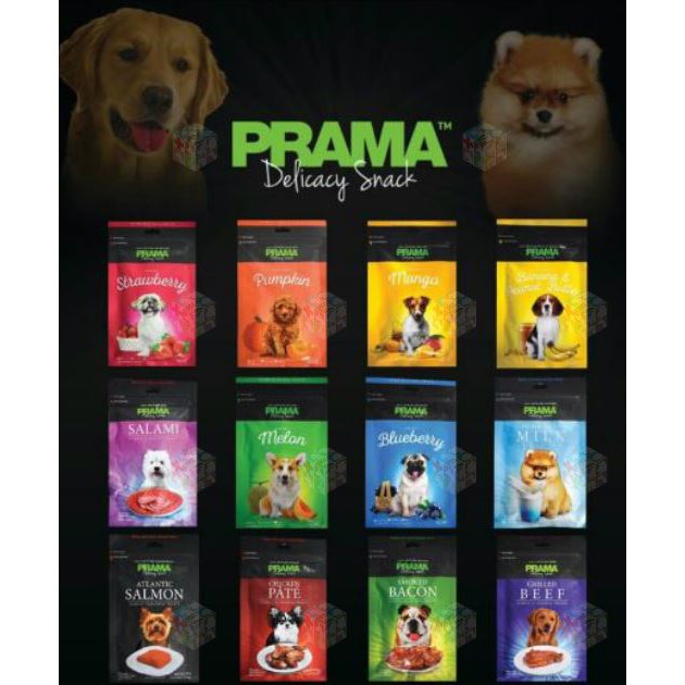 PRAMA Dog Snack 70 Gr / Makanan / Snack Anjing / Dog Treat