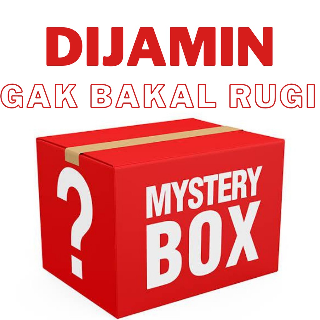 mystery box kotak kejutan kotak misteri anti zonk