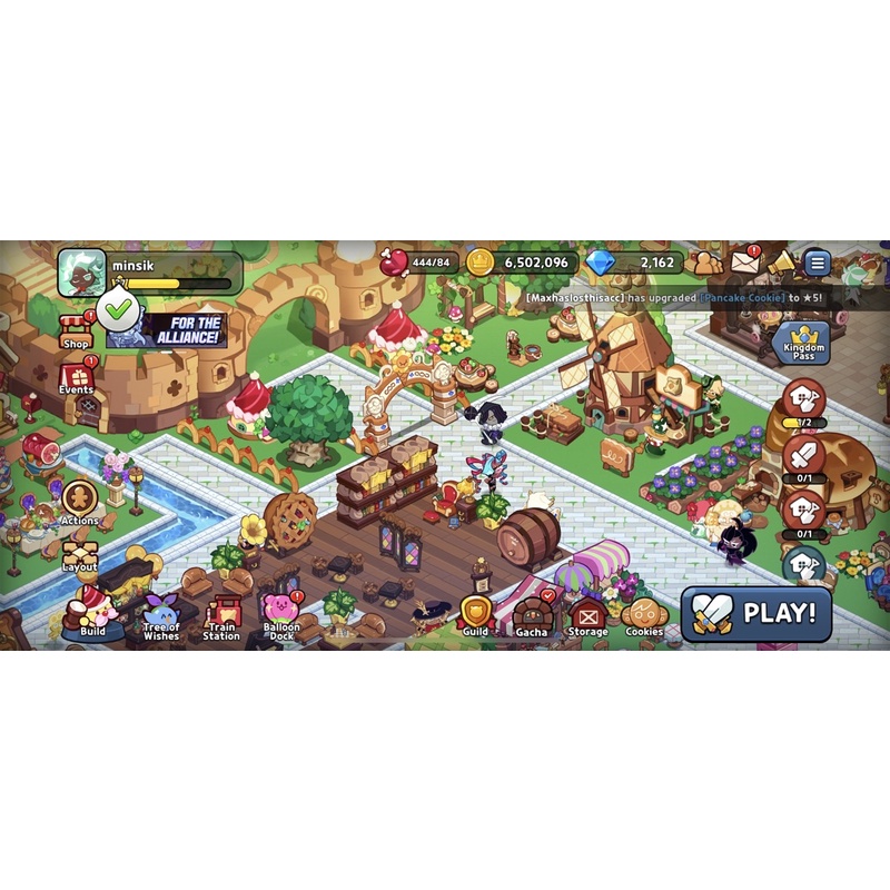 Jual Akun Cookie Run Kingdom Hollyberry ALL COOKIE (read desc)