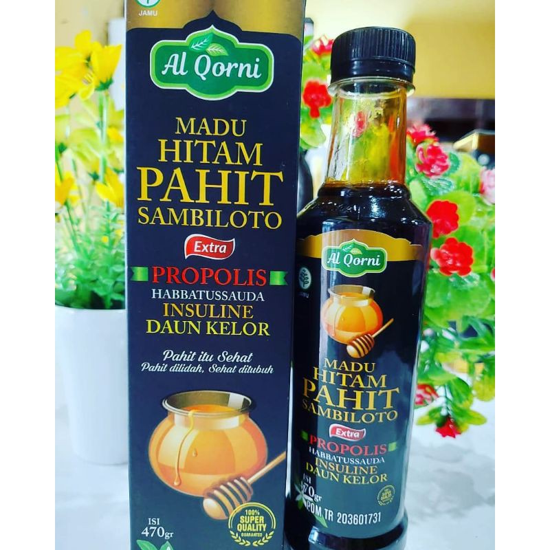 

Madu Hitam Pahit Sambiloto Al Qorni