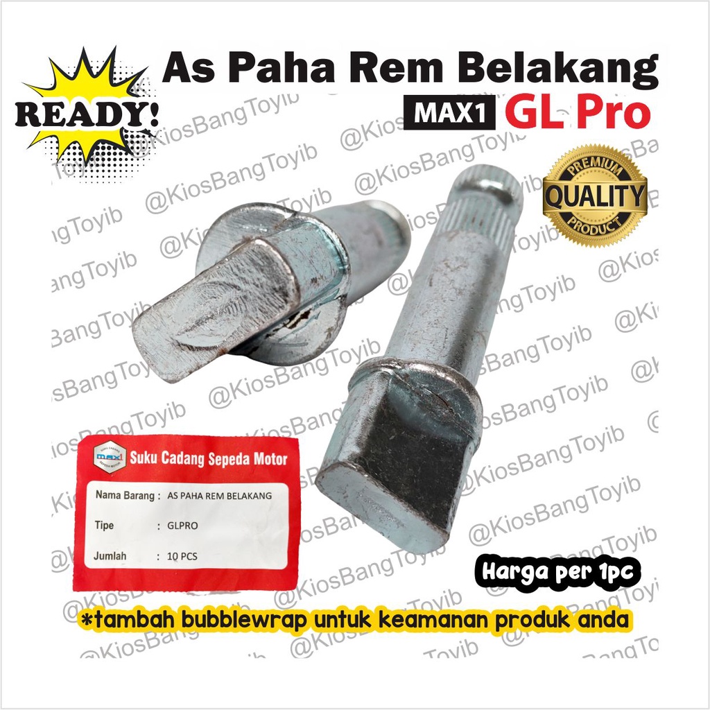 As Paha Rem Belakang GL Pro Neotech Tiger Megapro (MAX1)