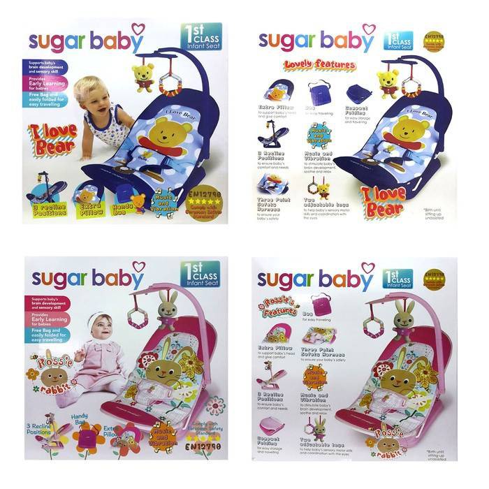 Bouncer Ayunan Bayi Murah Sugar Baby Infant Seat / Bouncer Sugar Baby / Kursi Duduk Bayi