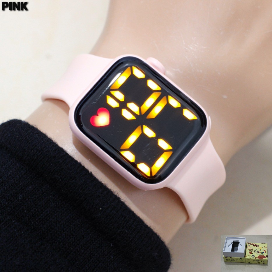 ( COD ) Jam Fashion Pria / Jam Wanita Smart Watch  Iphone Digital