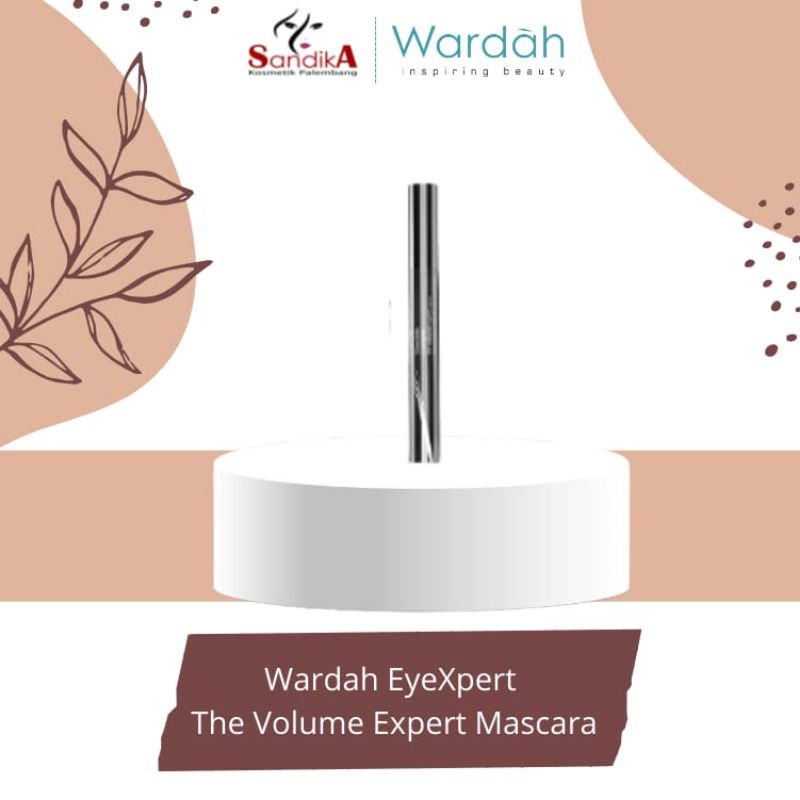 Wardah EyeXpert The Volume Expert Mascara/Makara Wardah/Mascara Alis/Maskara Waterproof