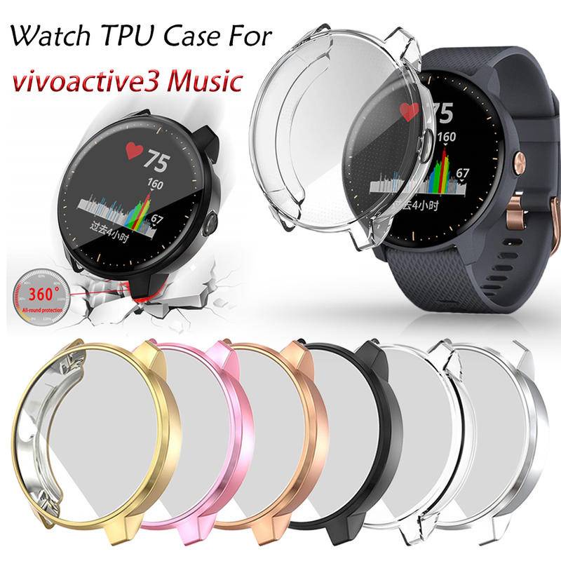 Casing Pelindung Garmin Vivoactive 3 Bahan TPU Bumper Shockproof