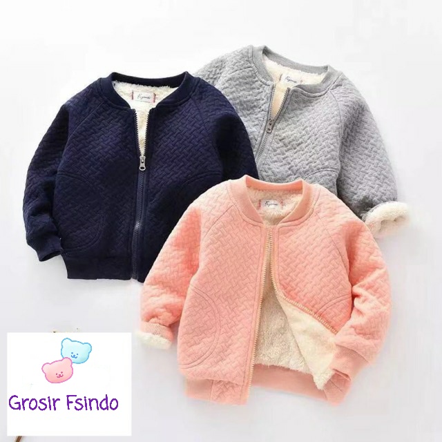 Jaket Anak/ Jaket bayi/ Sweater anak/ Baju dingin anak JK9 LYME