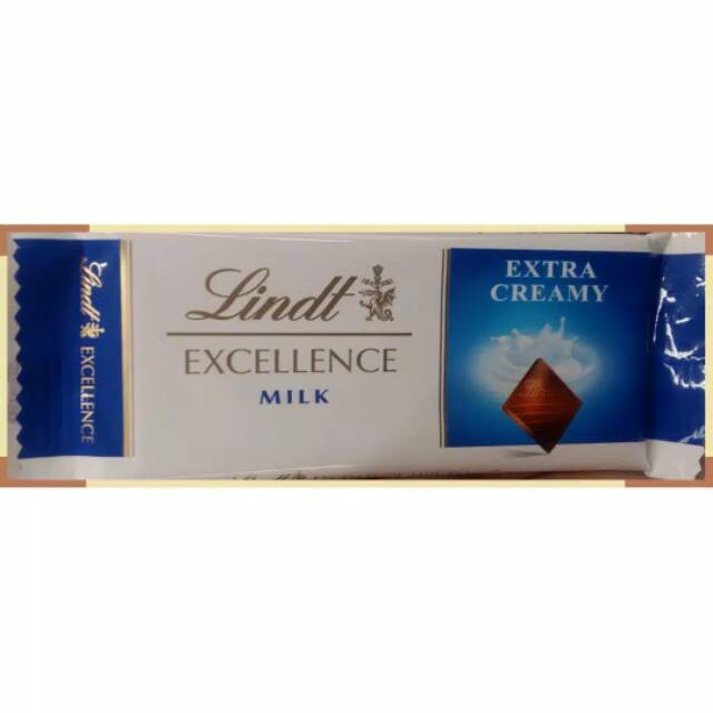 

Lindt Excellence Extra Cream Milk-Chocolate Import