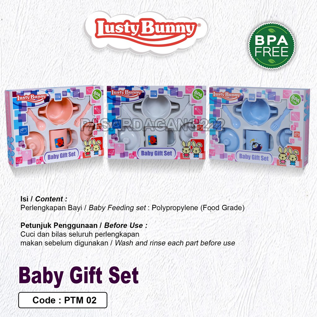 Lusty Bunny Feeding Set ND Isi 6 - LB1424